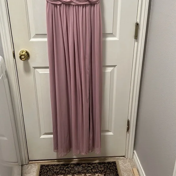 David’s Bridal Beautiful Bridesmaid/Prom Dress Size 10 - Picture 3 of 12